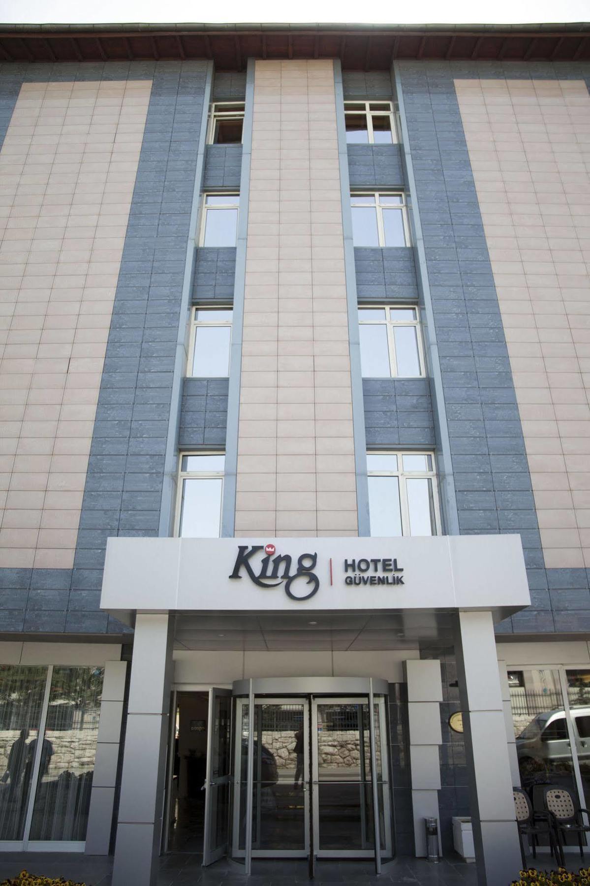 King Hotel Guvenlik Ancara Exterior foto